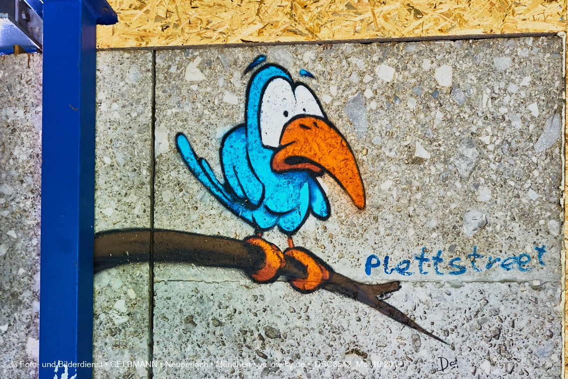 21.03.2017 - Abrissbaustelle Quiddezentrum in Neuperlach